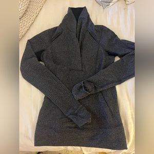 Lululemon Kanto Catch Me herringbone pull on jacket